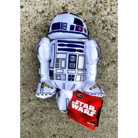NWT Disney Star Wars R2-D2 Robot Droid 6" Plush Stuffed Toy - Picture 1 of 2